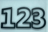 Number Cookie Cutters